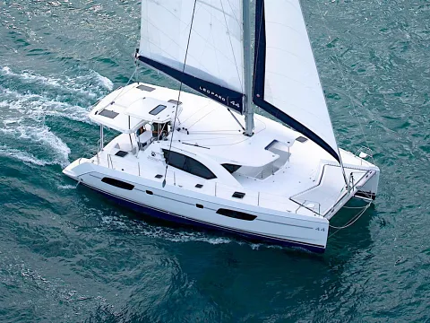 Leopard 44 — sailing catamaran available for private charter