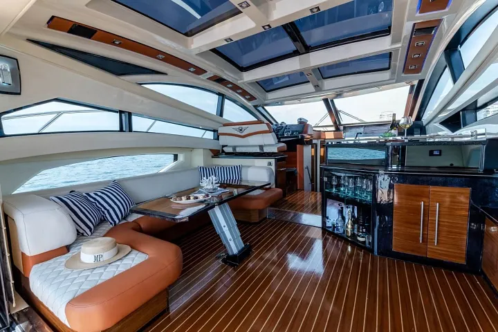 Salon and helm of the Marquis 50